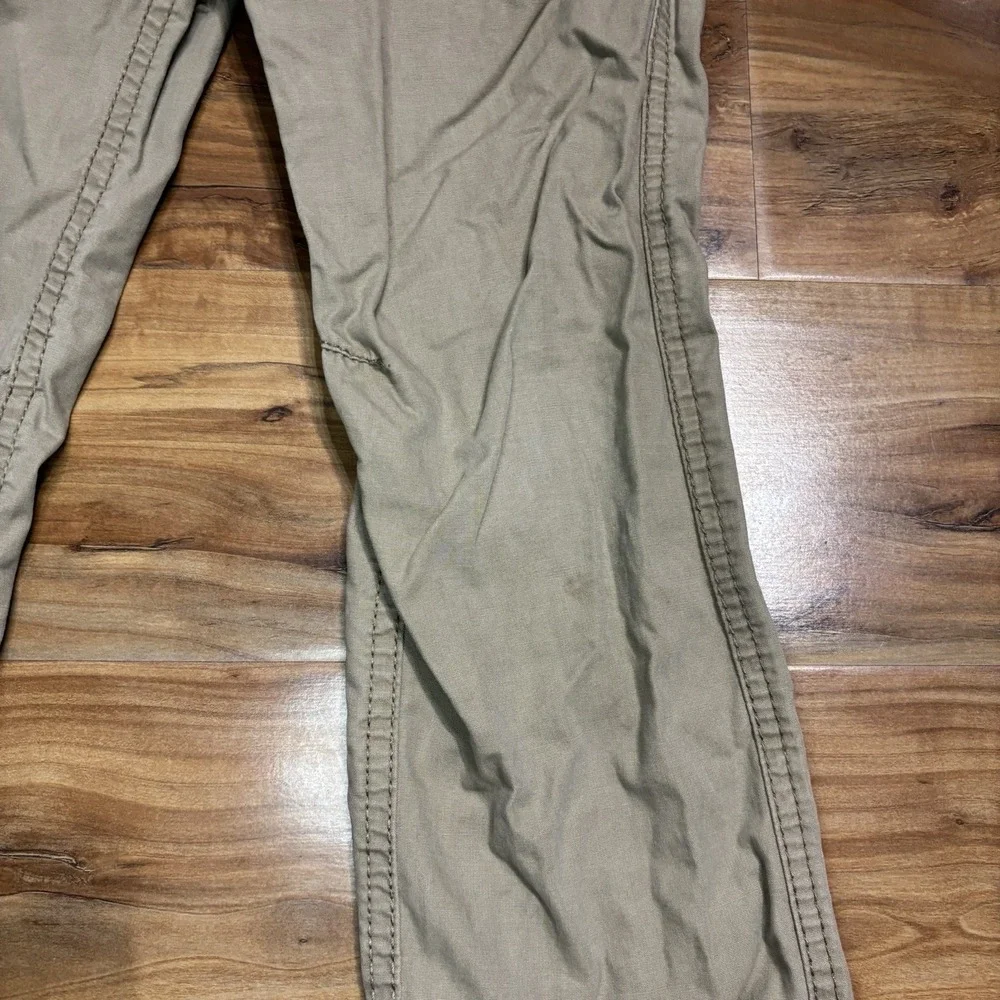Carter's Kids Boys Sz 6 Brown Khakis Pull On Pants Functioning‎ Drawstring